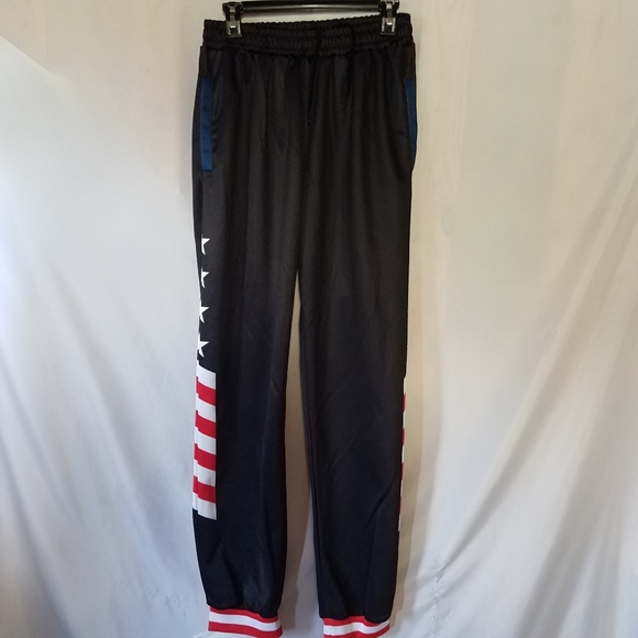 Wooter Apparel Stars/Stripes Jogger/Trak Pants L - Picture 1 of 6